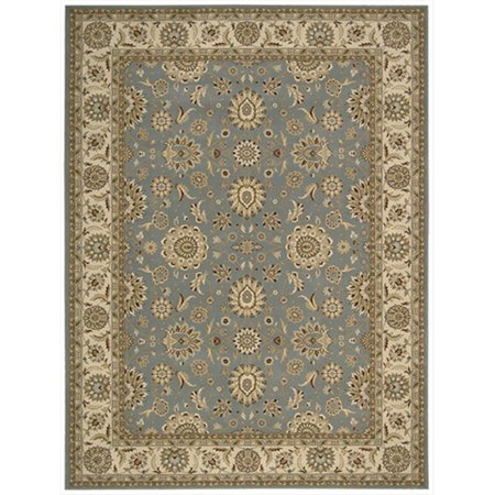 NOURISON Nourison 17840 Persian Crown Area Rug Collection Blue 9 ft 3 in. x 12 ft 9 in. Rectangle 99446178404